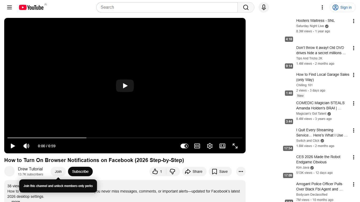 How to Turn On Browser Notifications on Facebook (2026 Step-by-Step) - YouTube